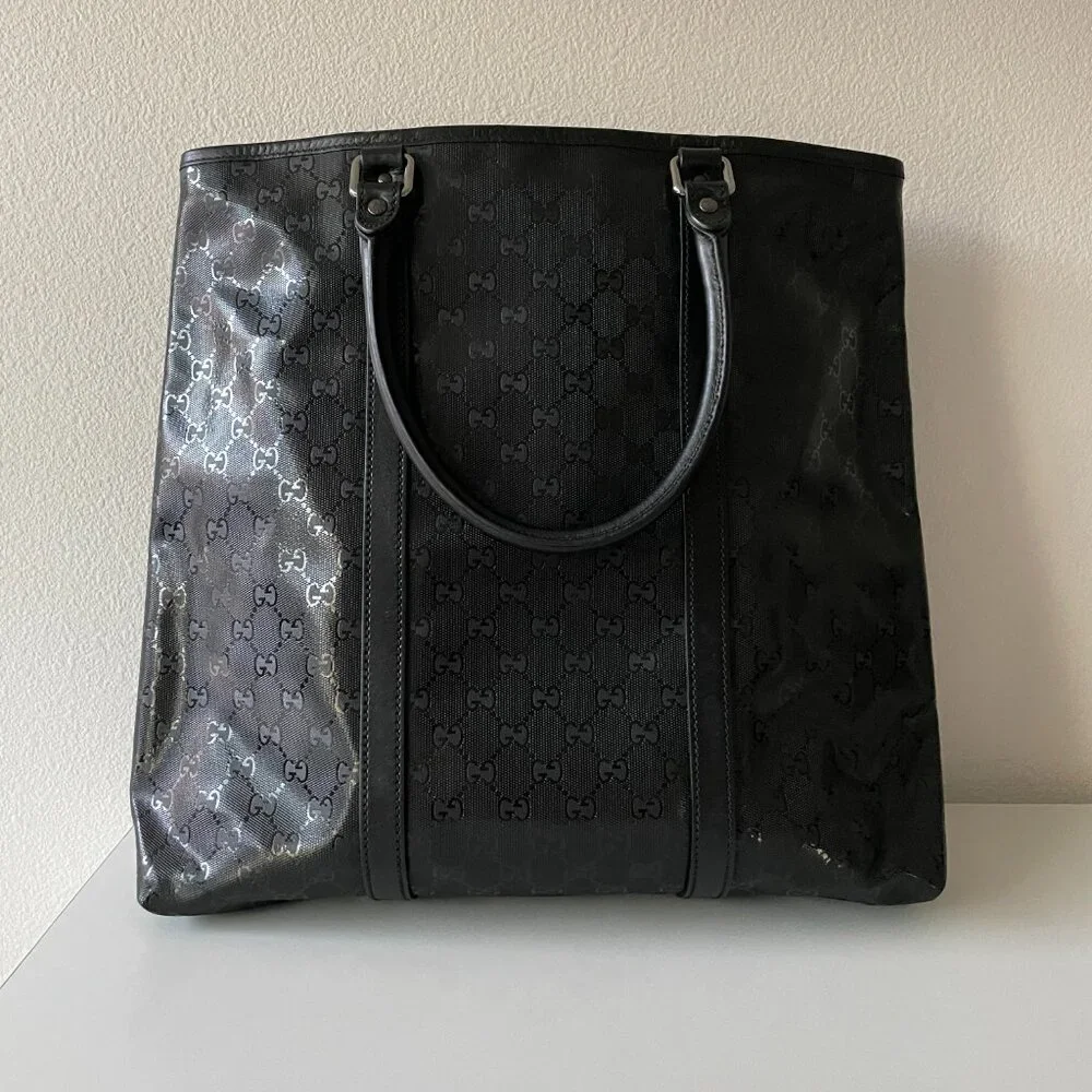 GUCCI Open Tote GG Imprime Large
